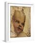The Head of a Child, a Fragment-Correggio-Framed Giclee Print
