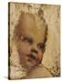 The Head of a Child, a Fragment-Correggio-Stretched Canvas