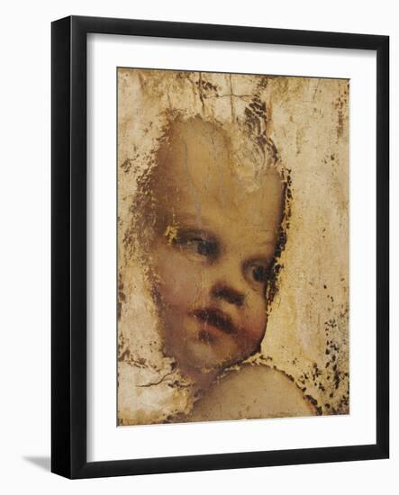 The Head of a Child, a Fragment-Correggio-Framed Giclee Print