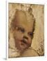 The Head of a Child, a Fragment-Correggio-Framed Giclee Print