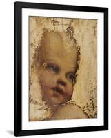 The Head of a Child, a Fragment-Correggio-Framed Giclee Print