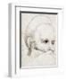 The Head of a Crossbowman Taking Aim, 1514-5-Hans Holbein the Elder-Framed Giclee Print