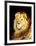 The Head of a Lion-Geza Vastagh-Framed Giclee Print