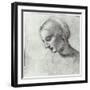 The Head of a Madonna, C1484-1486-Leonardo da Vinci-Framed Giclee Print