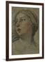 The Head of a Woman Turned to the Left-Francesco Albani-Framed Giclee Print