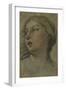 The Head of a Woman Turned to the Left-Francesco Albani-Framed Giclee Print