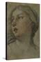 The Head of a Woman Turned to the Left-Francesco Albani-Stretched Canvas