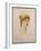 The Head of a Woman-Edward Burne-Jones-Framed Giclee Print