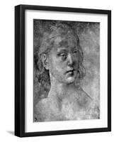 The Head of a Young Woman, 15th or 16th Century-Lorenzo di Credi-Framed Giclee Print