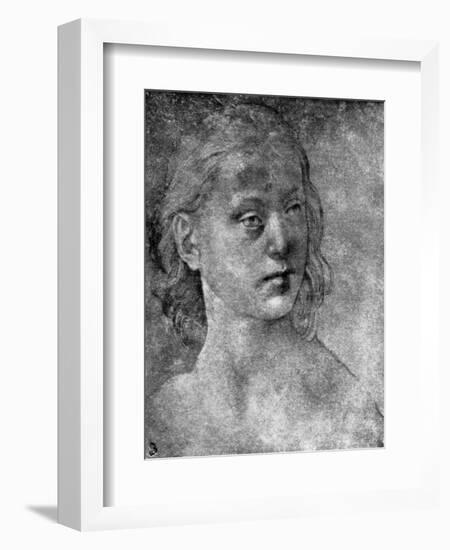 The Head of a Young Woman, 15th or 16th Century-Lorenzo di Credi-Framed Giclee Print