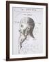 The Head of Adam Kadmon, Copy of an Illustration from "Kabbala Denudata"-null-Framed Giclee Print