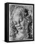 The Head of an Angel, 15th Century-Andrea del Verrocchio-Framed Stretched Canvas