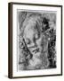 The Head of an Angel, 15th Century-Andrea del Verrocchio-Framed Giclee Print