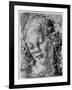 The Head of an Angel, 15th Century-Andrea del Verrocchio-Framed Giclee Print