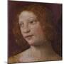 The Head of an Angel - a Fragment-Bernardino Luini-Mounted Giclee Print