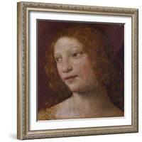 The Head of an Angel - a Fragment-Bernardino Luini-Framed Giclee Print