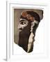 The head of an Assyrian priest or winged divinity, 1933-1934. Artist: Unknown-Unknown-Framed Giclee Print