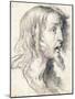 The Head of Christ in Profile to the Right-Bernardo Strozzi-Mounted Giclee Print