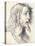 The Head of Christ in Profile to the Right-Bernardo Strozzi-Stretched Canvas