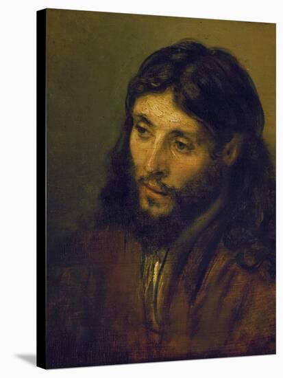 The Head of Christ-Rembrandt van Rijn-Stretched Canvas