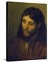 The Head of Christ-Rembrandt van Rijn-Stretched Canvas