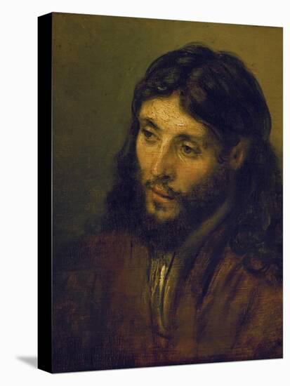 The Head of Christ-Rembrandt van Rijn-Stretched Canvas