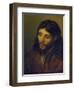 The Head of Christ-Rembrandt van Rijn-Framed Giclee Print