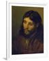 The Head of Christ-Rembrandt van Rijn-Framed Giclee Print