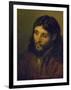 The Head of Christ-Rembrandt van Rijn-Framed Giclee Print