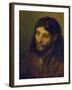 The Head of Christ-Rembrandt van Rijn-Framed Giclee Print