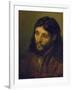 The Head of Christ-Rembrandt van Rijn-Framed Giclee Print