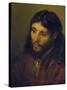 The Head of Christ-Rembrandt van Rijn-Stretched Canvas