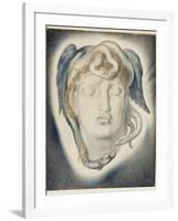 The Head of Medusa, 1884-Simeon Solomon-Framed Giclee Print