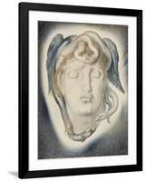 The Head of Medusa, 1884-Simeon Solomon-Framed Giclee Print