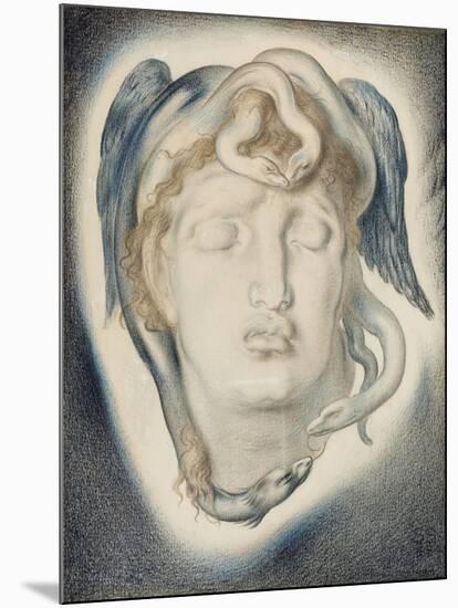 The Head of Medusa, 1884-Simeon Solomon-Mounted Giclee Print