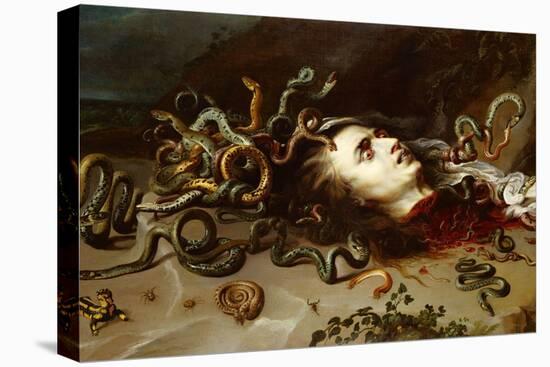 The Head of Medusa-Peter Paul Rubens-Stretched Canvas