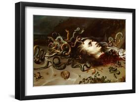 The Head of Medusa-Peter Paul Rubens-Framed Giclee Print