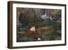 The Head of Orpheus-John William Waterhouse-Framed Giclee Print