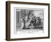 The Head of Pompeius Treacherously Murdered in Egypt is Brought to His Opponent Caesar-Augustyn Mirys-Framed Photographic Print