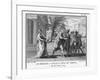 The Head of Pompeius Treacherously Murdered in Egypt is Brought to His Opponent Caesar-Augustyn Mirys-Framed Photographic Print