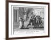 The Head of Pompeius Treacherously Murdered in Egypt is Brought to His Opponent Caesar-Augustyn Mirys-Framed Photographic Print