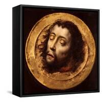 The Head of Saint John the Baptist-Aelbrecht Bouts-Framed Stretched Canvas