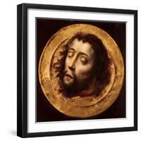 The Head of Saint John the Baptist-Aelbrecht Bouts-Framed Giclee Print