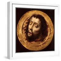 The Head of Saint John the Baptist-Aelbrecht Bouts-Framed Giclee Print