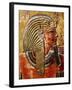 The Head of Seti I-Egyptian 19th Dynasty-Framed Giclee Print