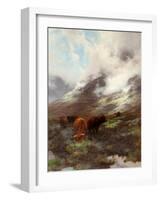 The Head of the Glen, 1894-Peter Graham-Framed Giclee Print