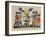 The Head of the Great Nation in a Queer Situation, 1813-George Cruikshank-Framed Giclee Print