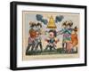 The Head of the Great Nation in a Queer Situation, 1813-George Cruikshank-Framed Giclee Print