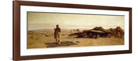 The Head of the House at Prayer-Frederick Goodall-Framed Giclee Print