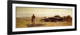 The Head of the House at Prayer-Frederick Goodall-Framed Giclee Print